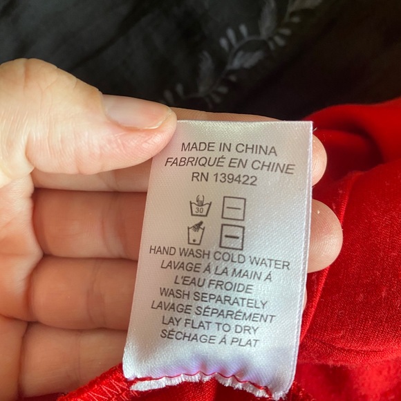 NWT TOBI Red Lace-up Tank Adjustable Straps Small - Picture 11 of 12